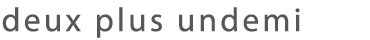 deux plus undemi