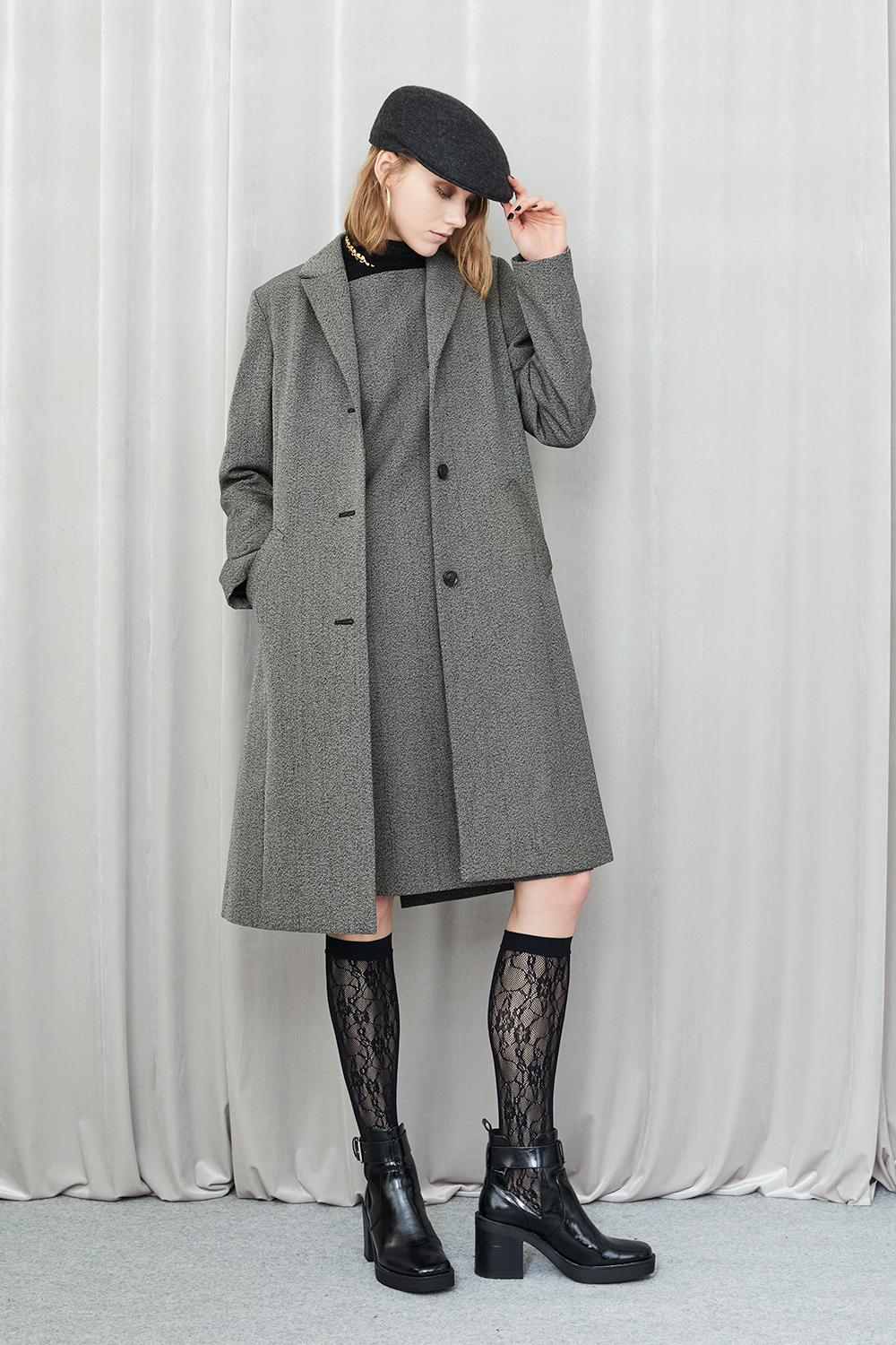 MIHOKO SAITO ツイードコート ¥61,600 (tax in)